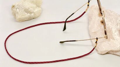 Łańcuszek do okularów i maseczki Tupai