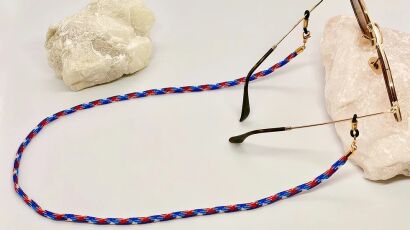 Łańcuszek do okularów i maseczki Curacao