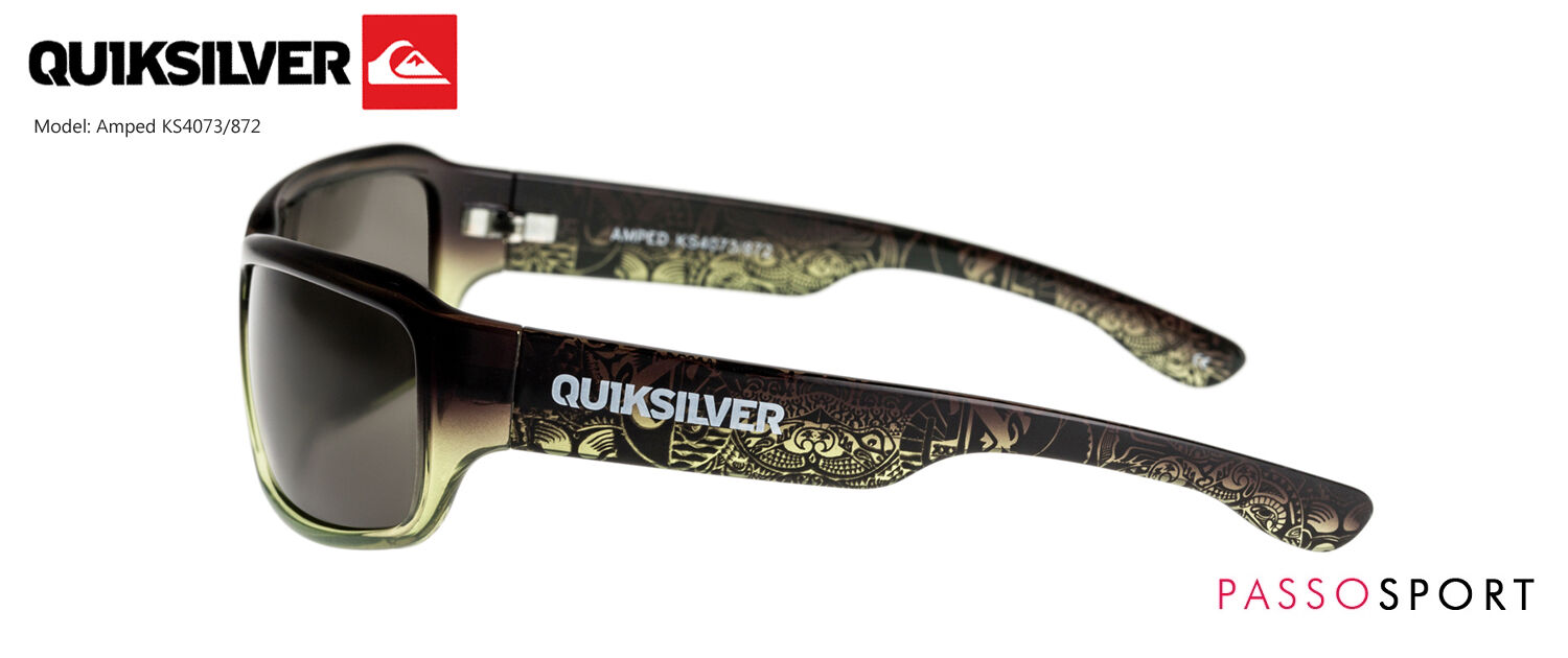QUIKSILVER 4073 872 AMPED Okulary Przeciwsłoneczne - Sportowe Dziecięce - 4