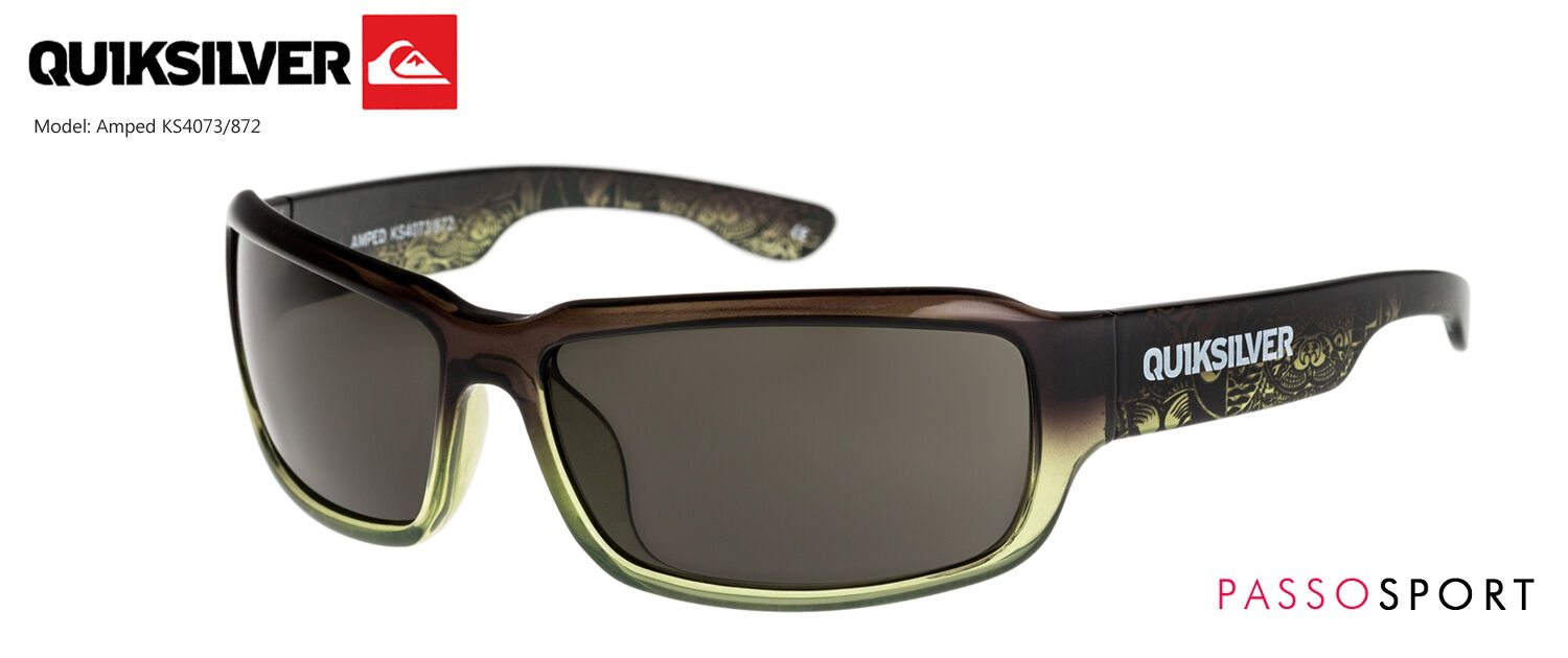 QUIKSILVER 4073 872 AMPED Okulary Przeciwsłoneczne - Sportowe Dziecięce - 2