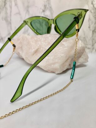 Łańcuszek do okularów i maseczki Aukena